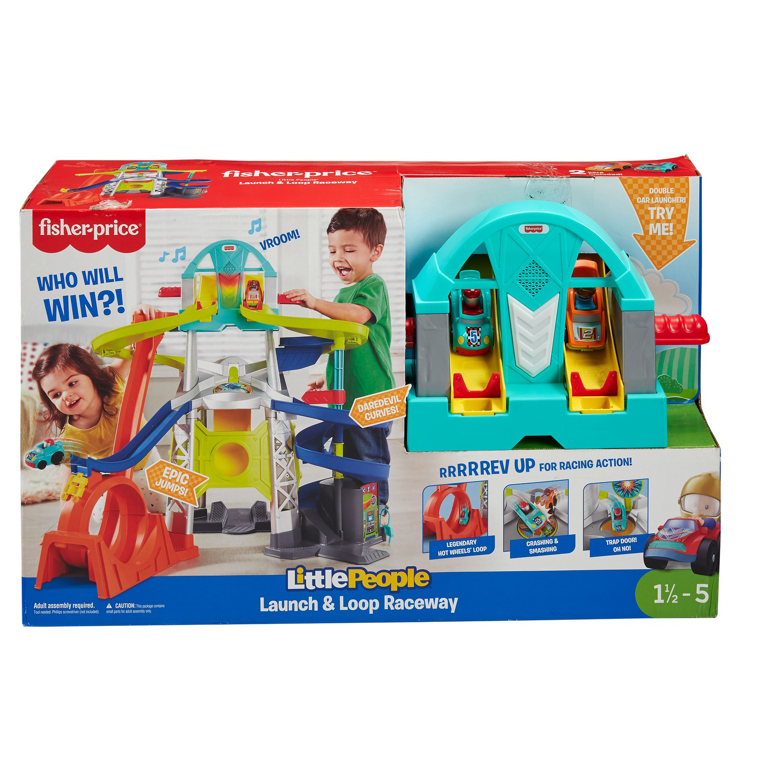Игровой набор Fisher Price Запуск и винтовая трасса - фото 2