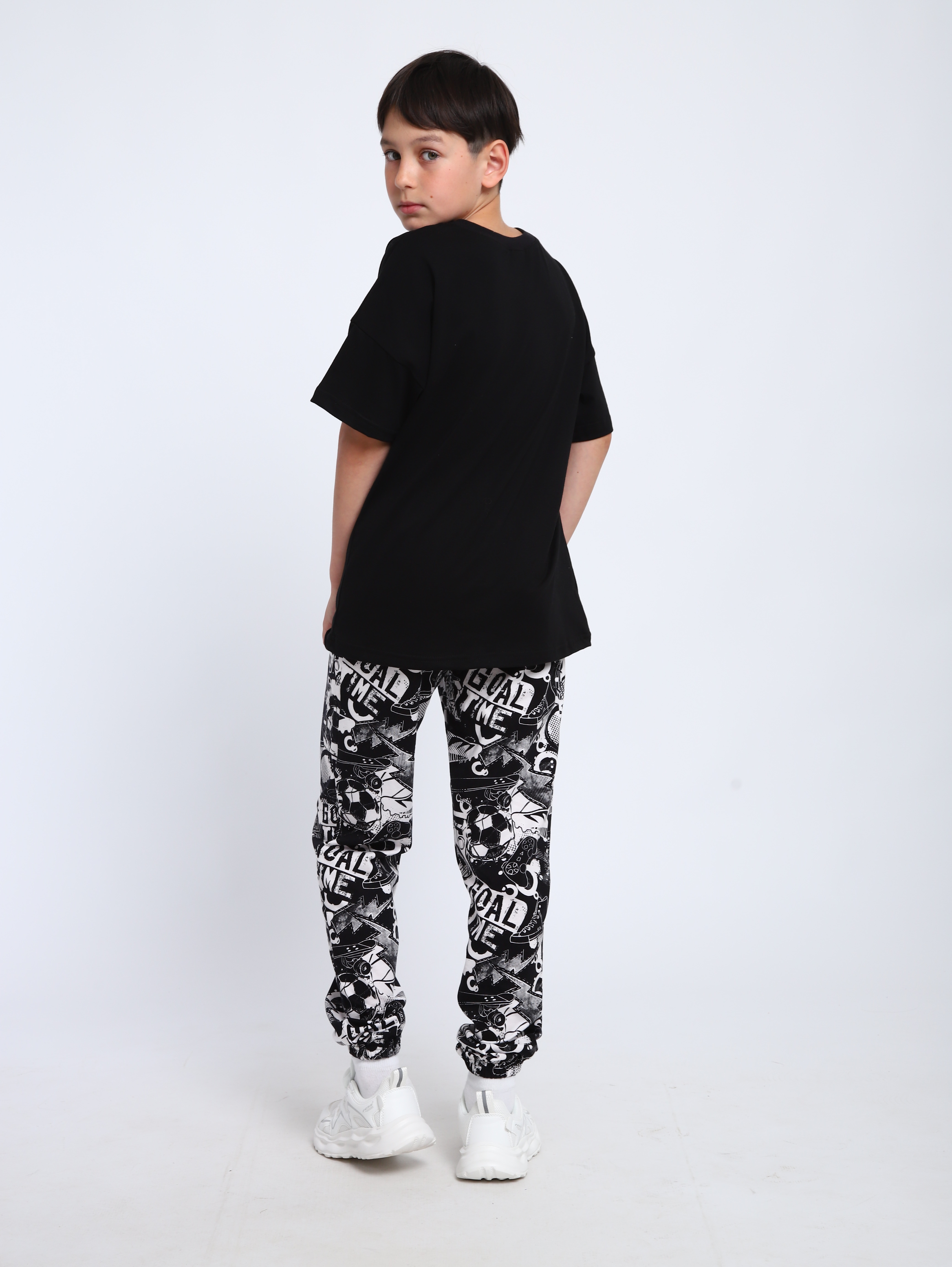 Костюм ЛАДОШКИ Комплект Матч черный - фото 9