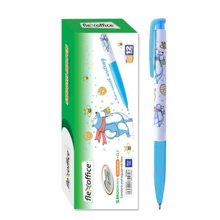 Ручка шариковая Flexoffice 12 шт.