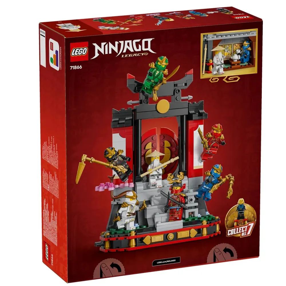 Конструктор LEGO NINJAGO Выставка персонажей ниндзя 447 дет. - фото 4
