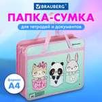 Папка с ручками Brauberg