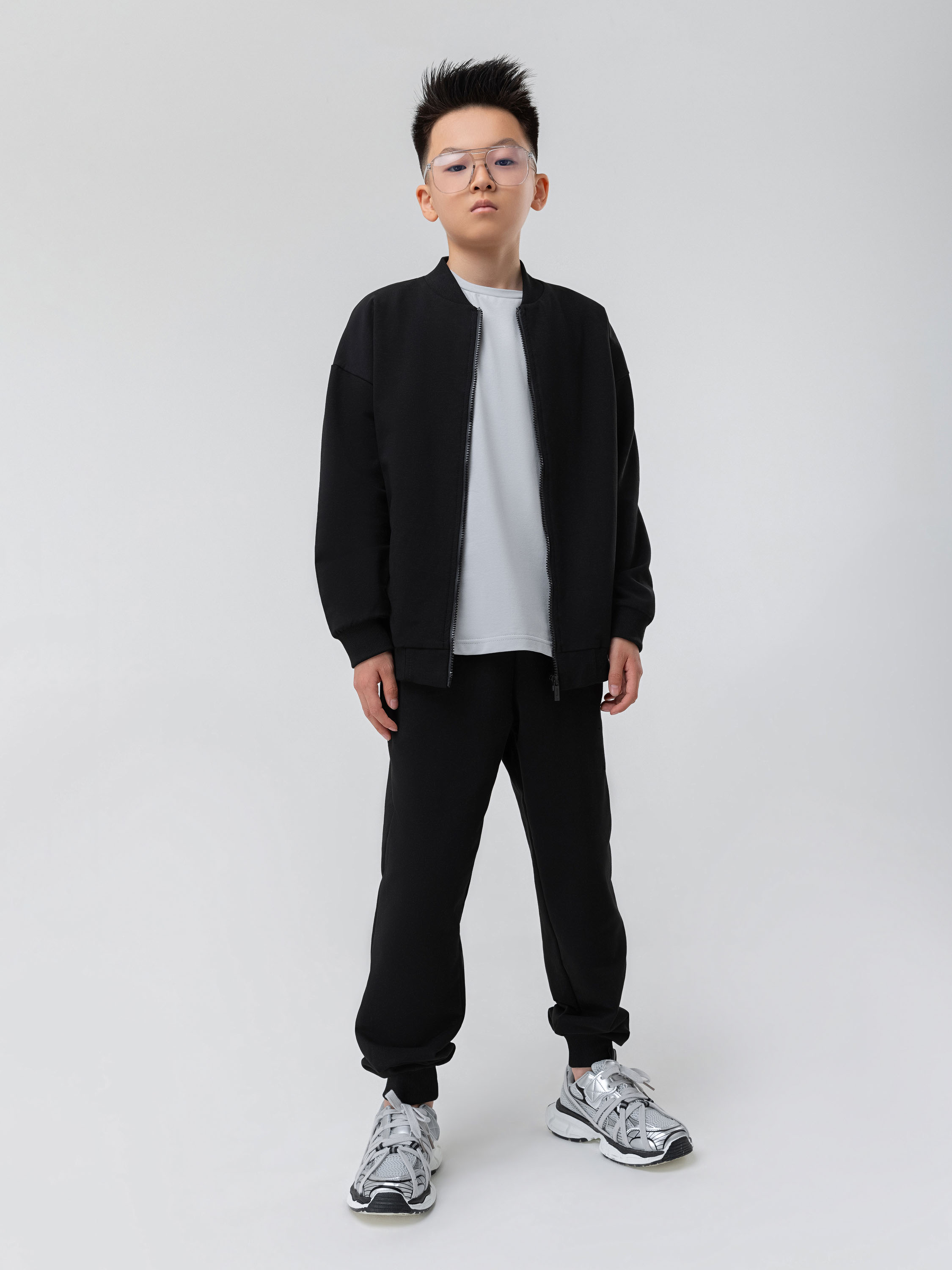 Костюм спортивный Bodo 46-155MU_черный - фото 1