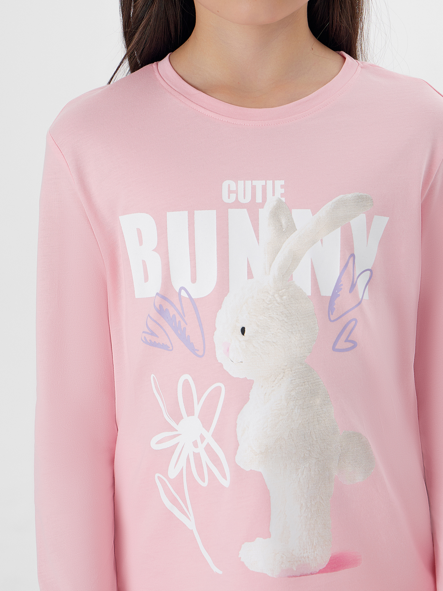 Пижама Mark Formelle (Марк Формэль) 567755/розовый +милые зайчики на розовом - фото 5