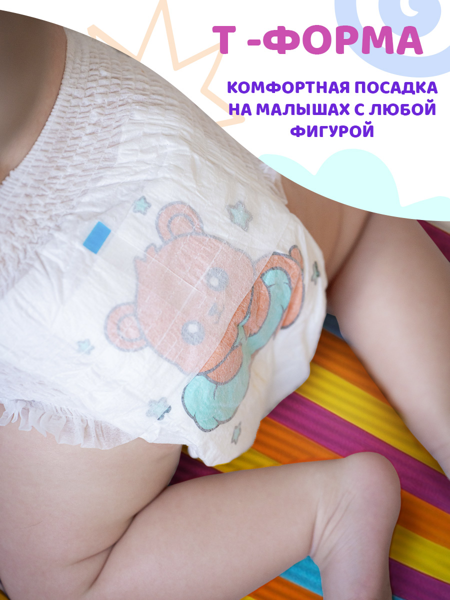 Трусики Mikko Bear Premium M (6-10 кг) 62 шт. - фото 5