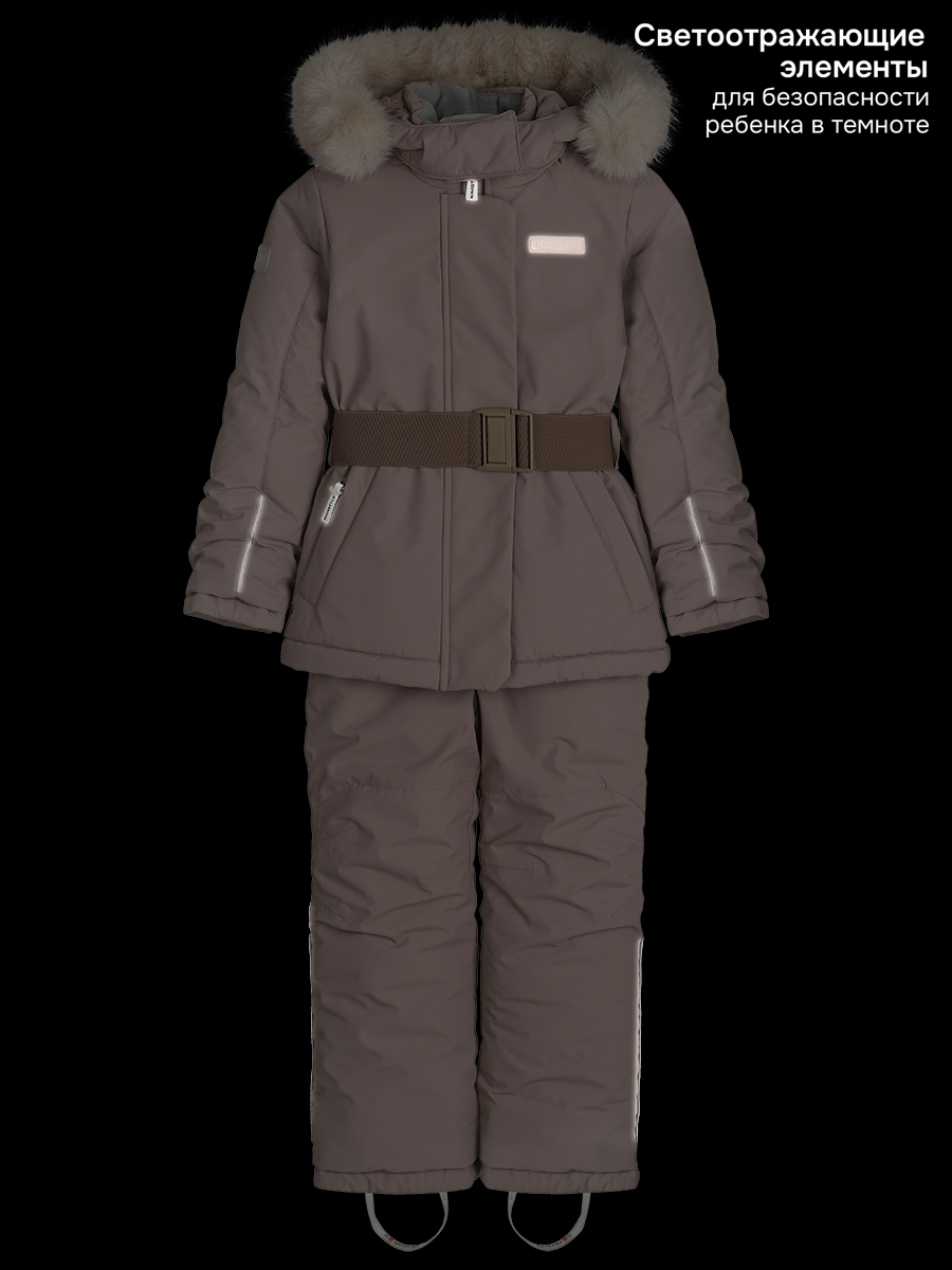 Костюм NIKASTYLE 7з6825 какао - фото 14