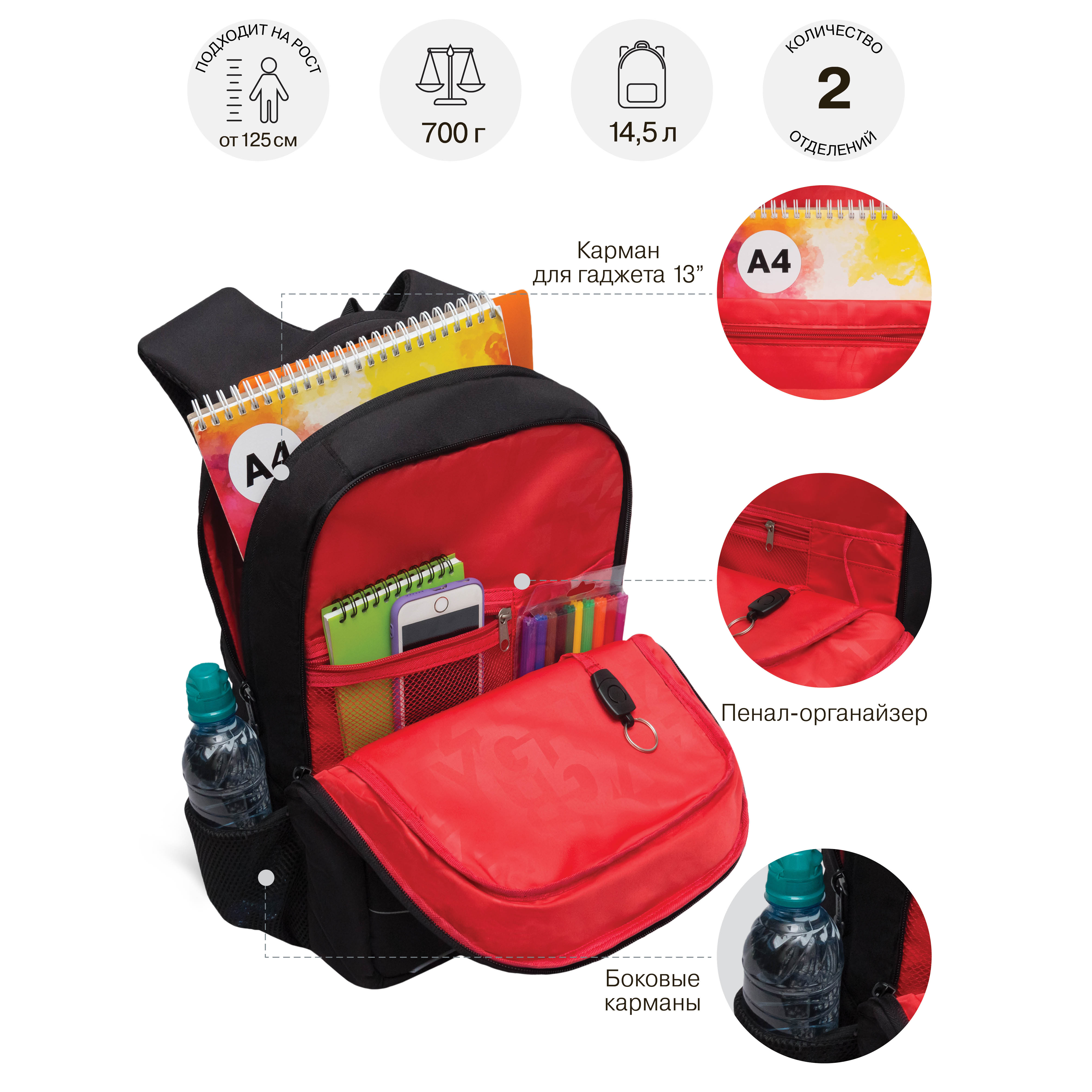 Рюкзак Grizzly Авто - фото 8