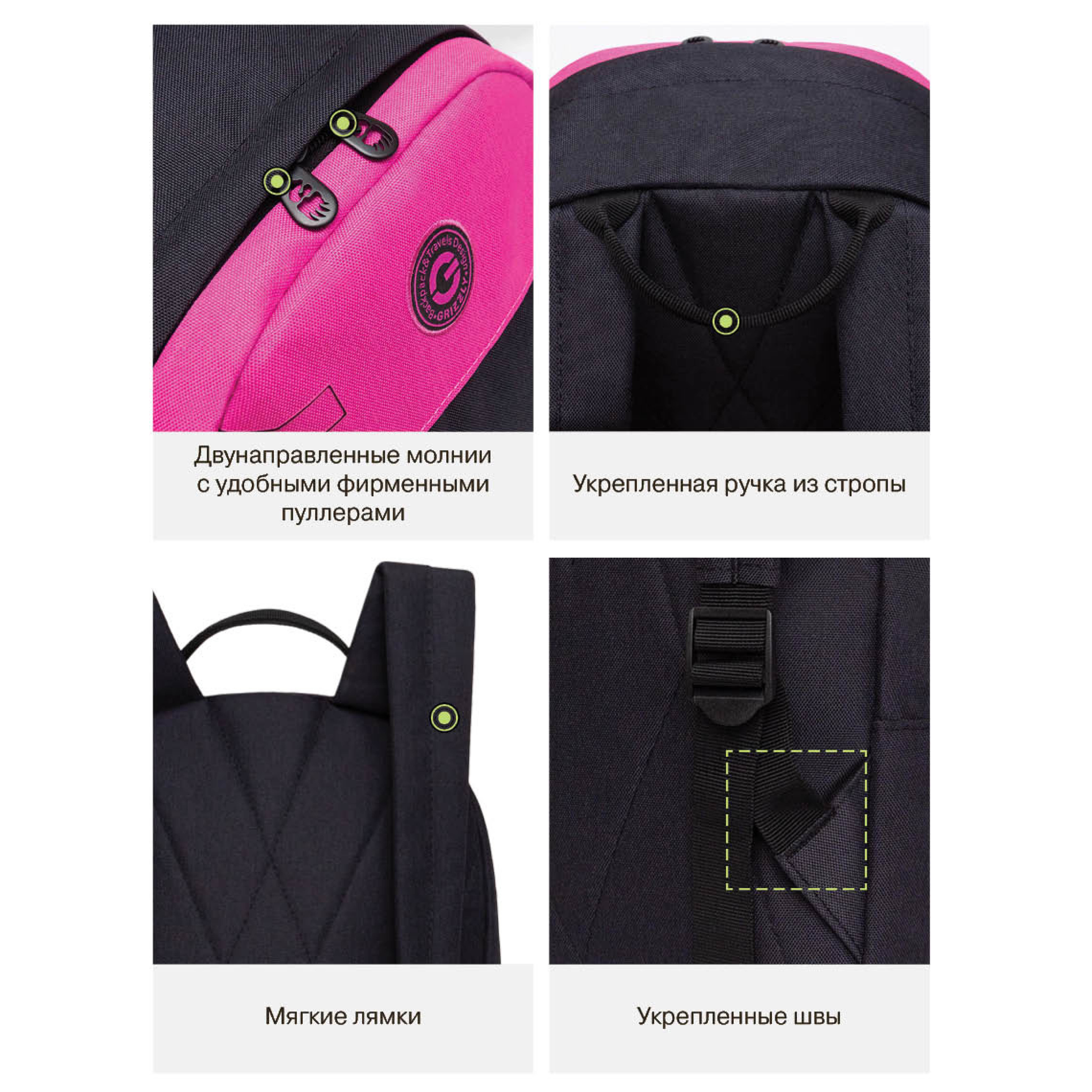 Рюкзак Grizzly для девочки - фото 12