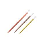 Иглы для вязанных изделий Pony цветные алюминиевые с нейлоновой петлей размер 2.25 - 3.25 3 шт 61001