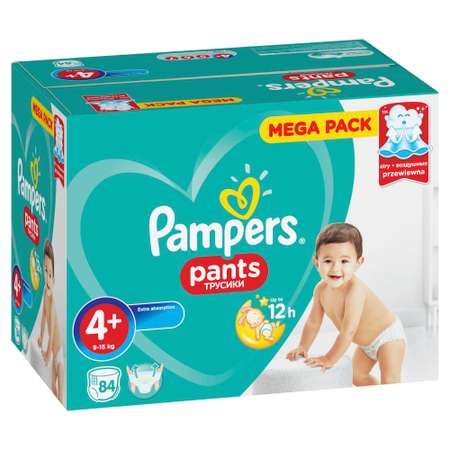 Трусики Pampers Pants 4 (9-15 кг) 84 шт.