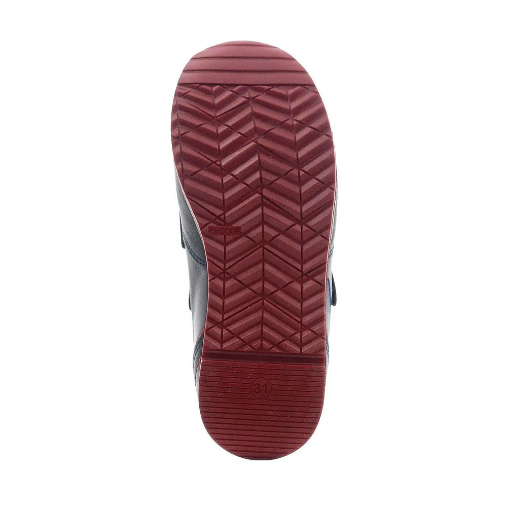 Кроссовки BEST.A 4002/1м BEST.A Кроссовки для мальчика, т.сине-красный кожа кед - фото 4