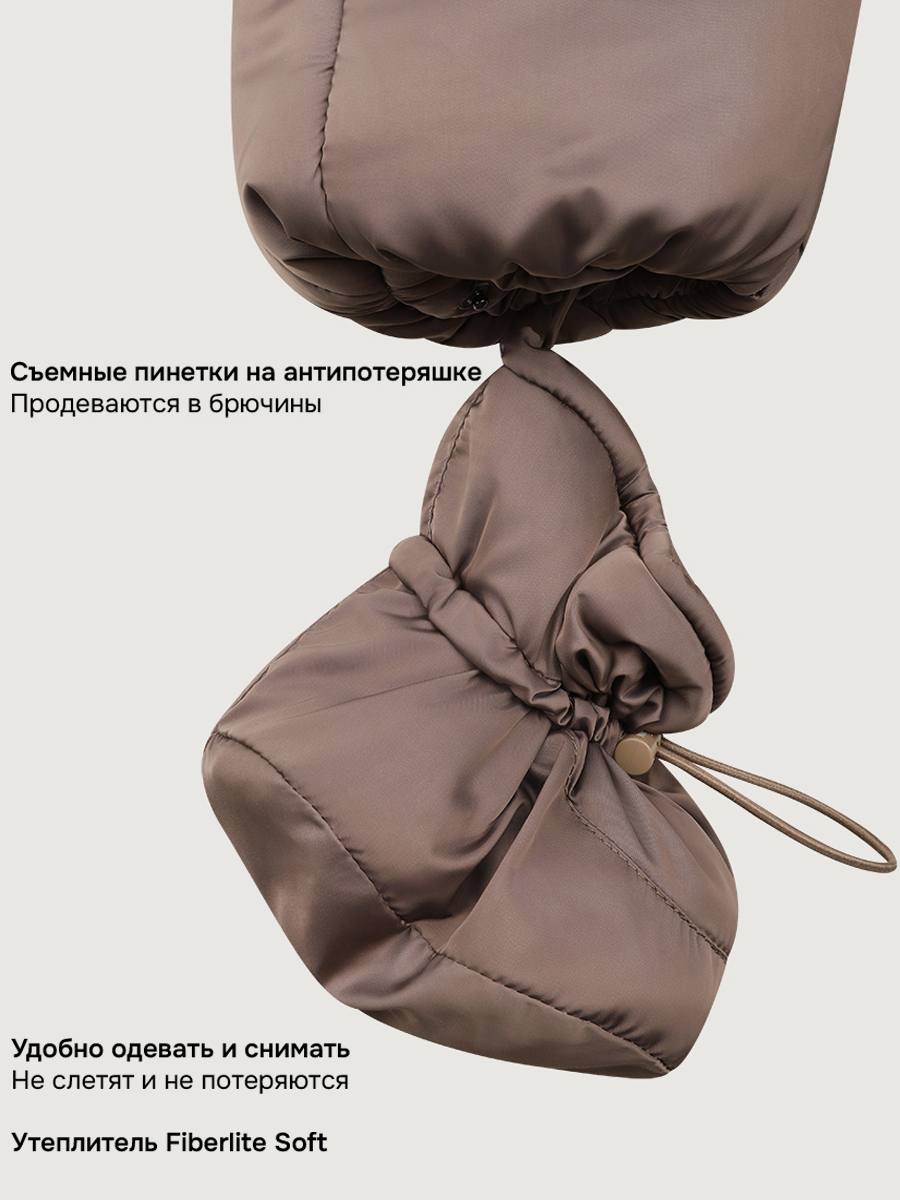 Комбинезон NIKASTYLE 8з4125 шоколад - фото 8