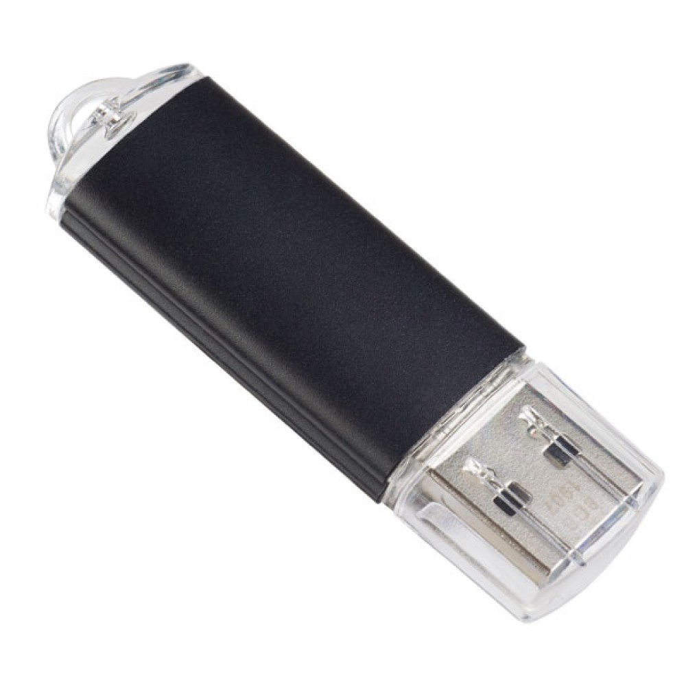 USB флеш Perfeo 64GB E01 Black economy series - фото 1