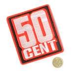 Термоаппликации вышитые TBY 50 cent 9,3х8,3см 5шт