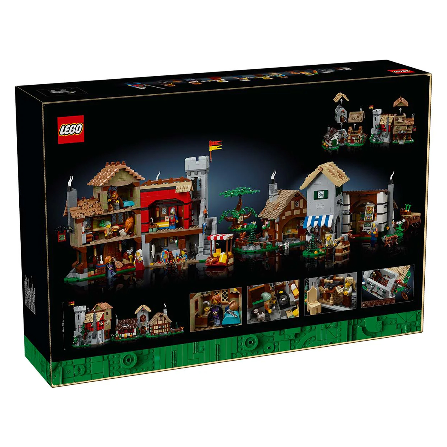 Конструктор LEGO Icons Средневековая площадь 3304 дет. - фото 14