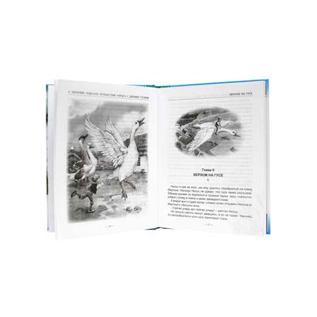 Книга Проф-Пресс школьная библиотека. Чудесное путешествие Нильса с дикими гусями С. Лагерлёф