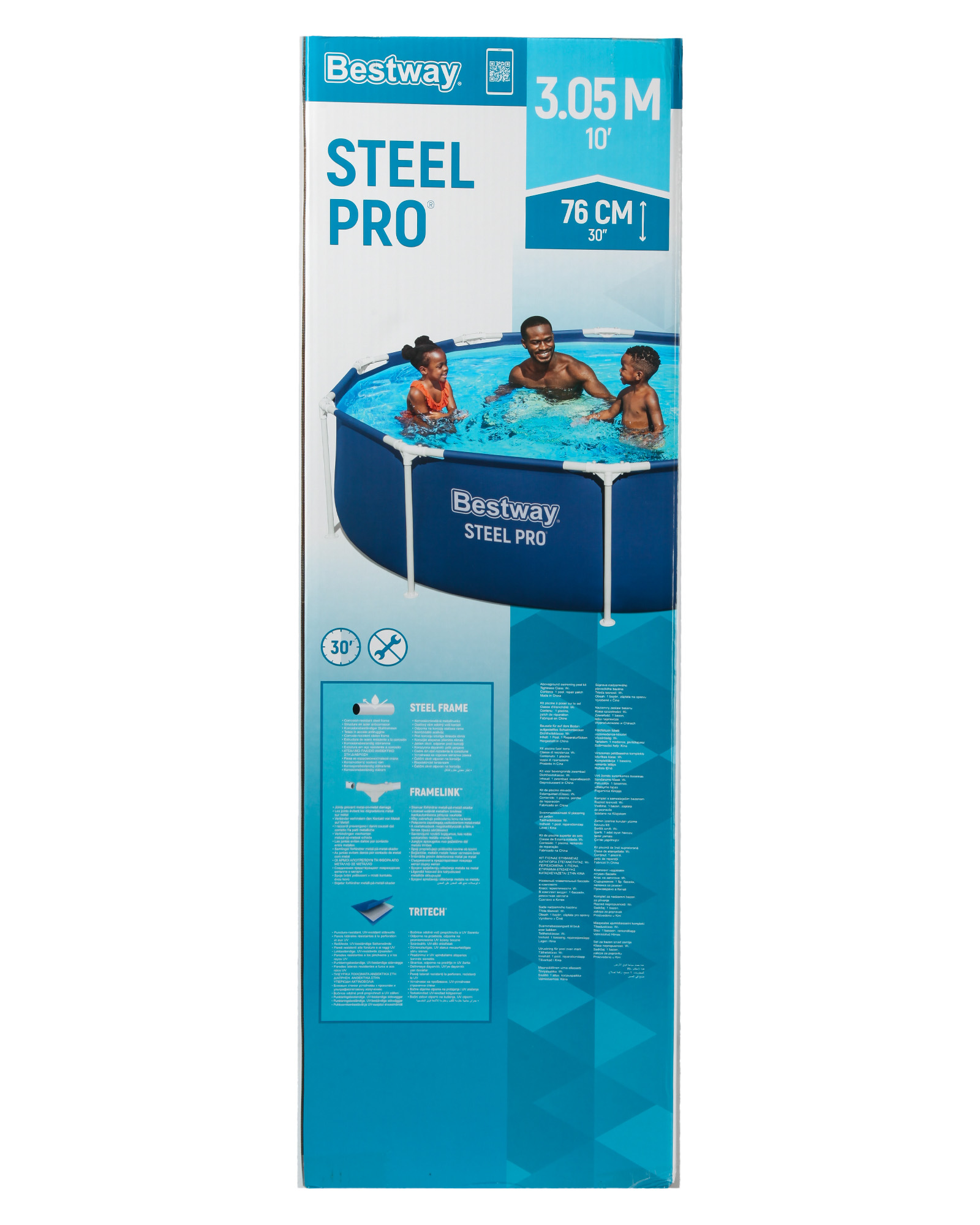 Бассейн Bestway Steel Pro - фото 2