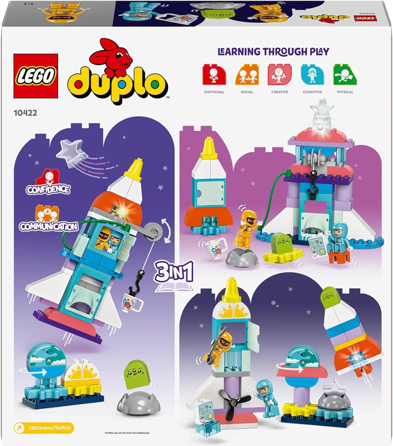 Конструктор LEGO DUPLO Приключения на космо шаттле - фото 4