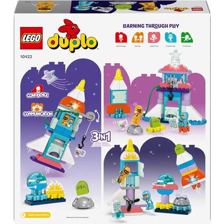 Конструктор LEGO DUPLO Приключения на космо шаттле блочный