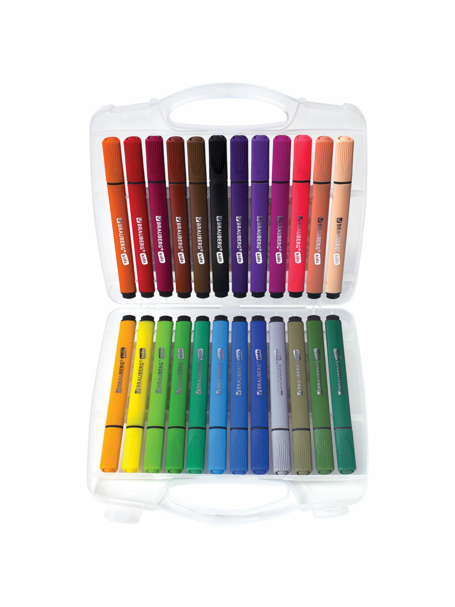Фломастеры Brauberg 24 цв. - фото 11