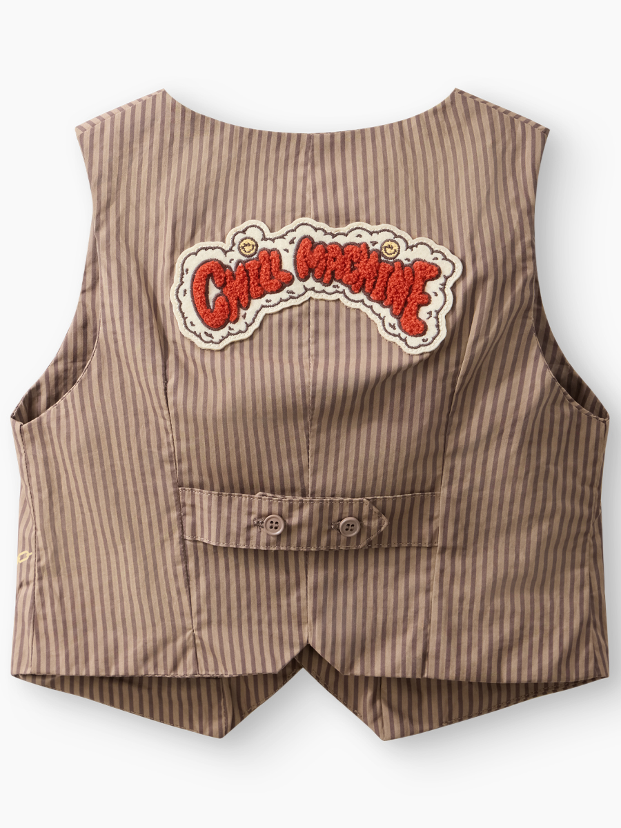 Жилет Happy Baby 88709-1_chocolate-strip - фото 2