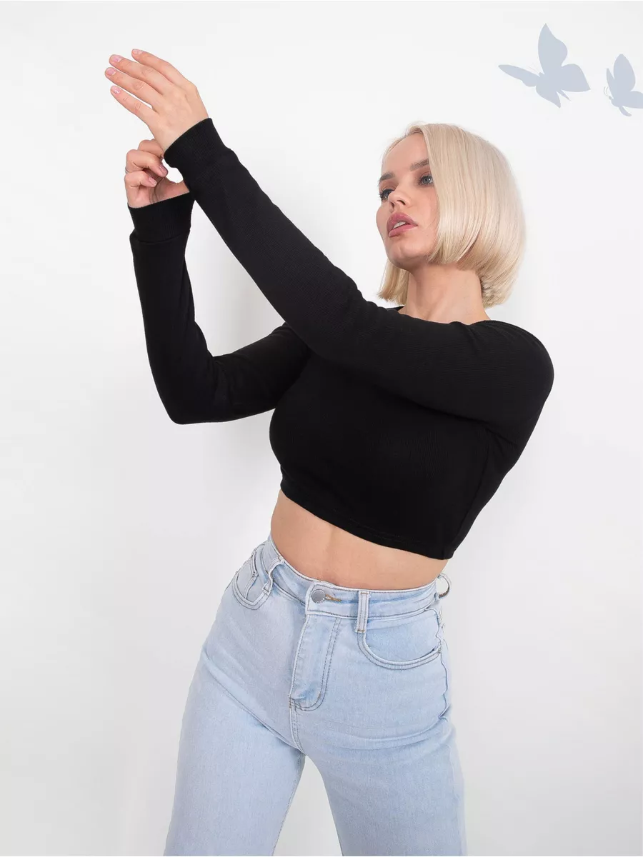 Топ-лонгслив MY BUY MB6374Ч - фото 16