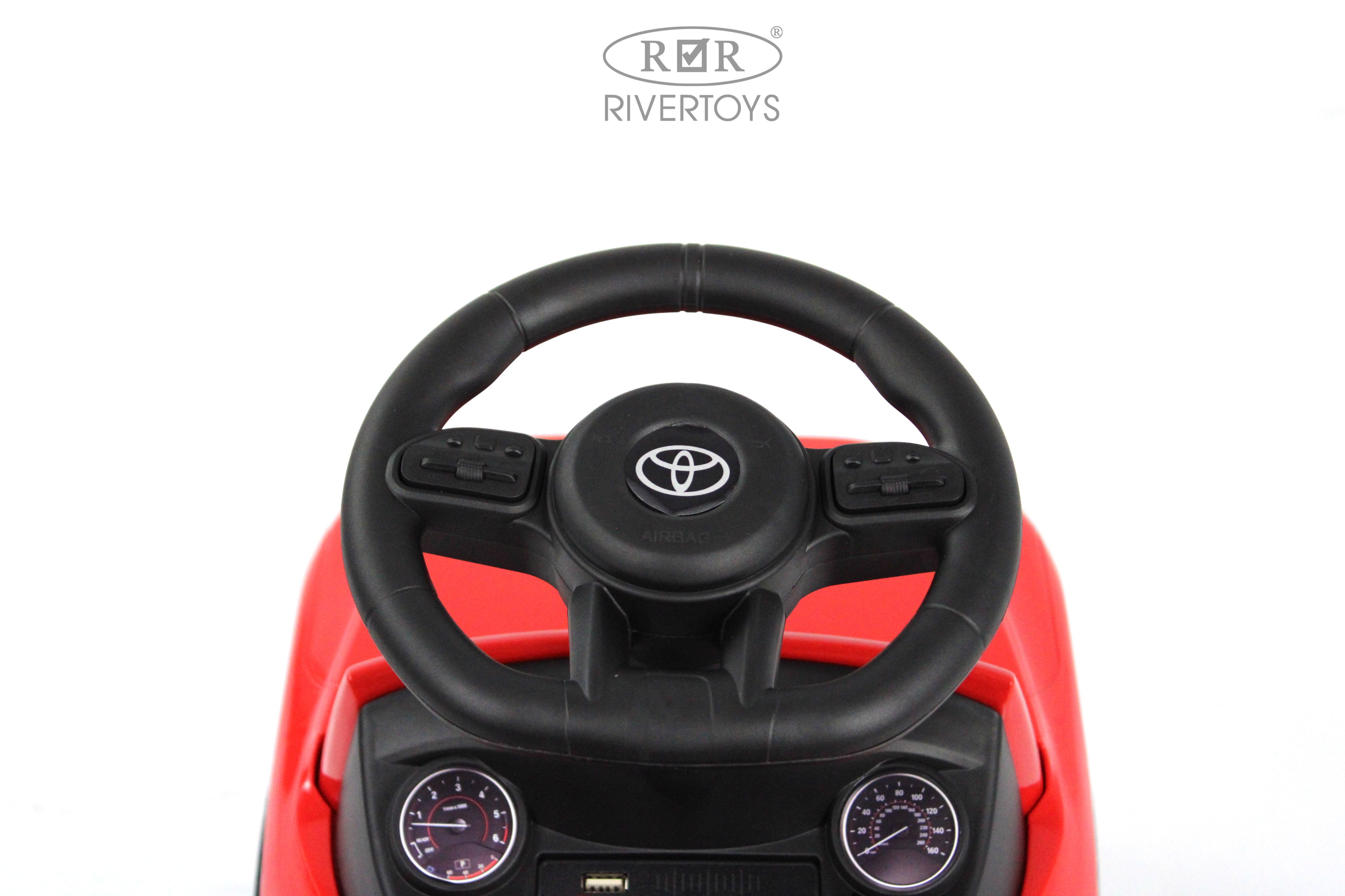 Каталка RIVERTOYS Z002ZZ-D-RED красный - фото 11