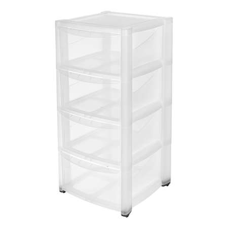 Комод Пластишка Амадео (белый)