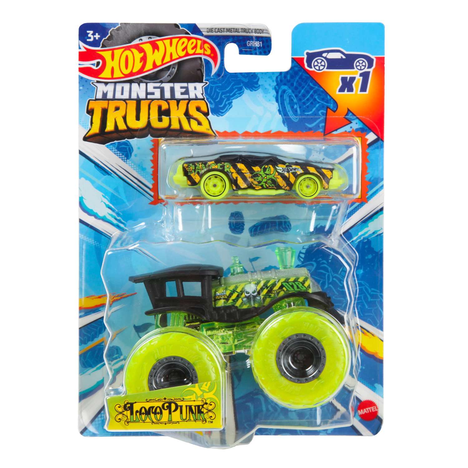 Внедорожник Hot Wheels 1:64 GRH81 - фото 7