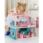 Домик для кукол PAREMO с мебелью