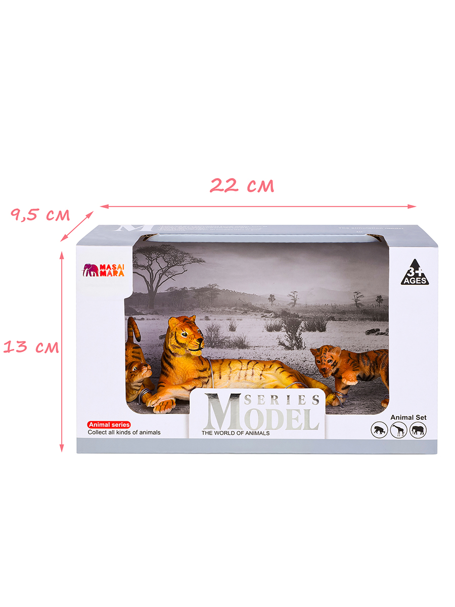 Игровой набор Masai Mara Семья тигров - фото 12