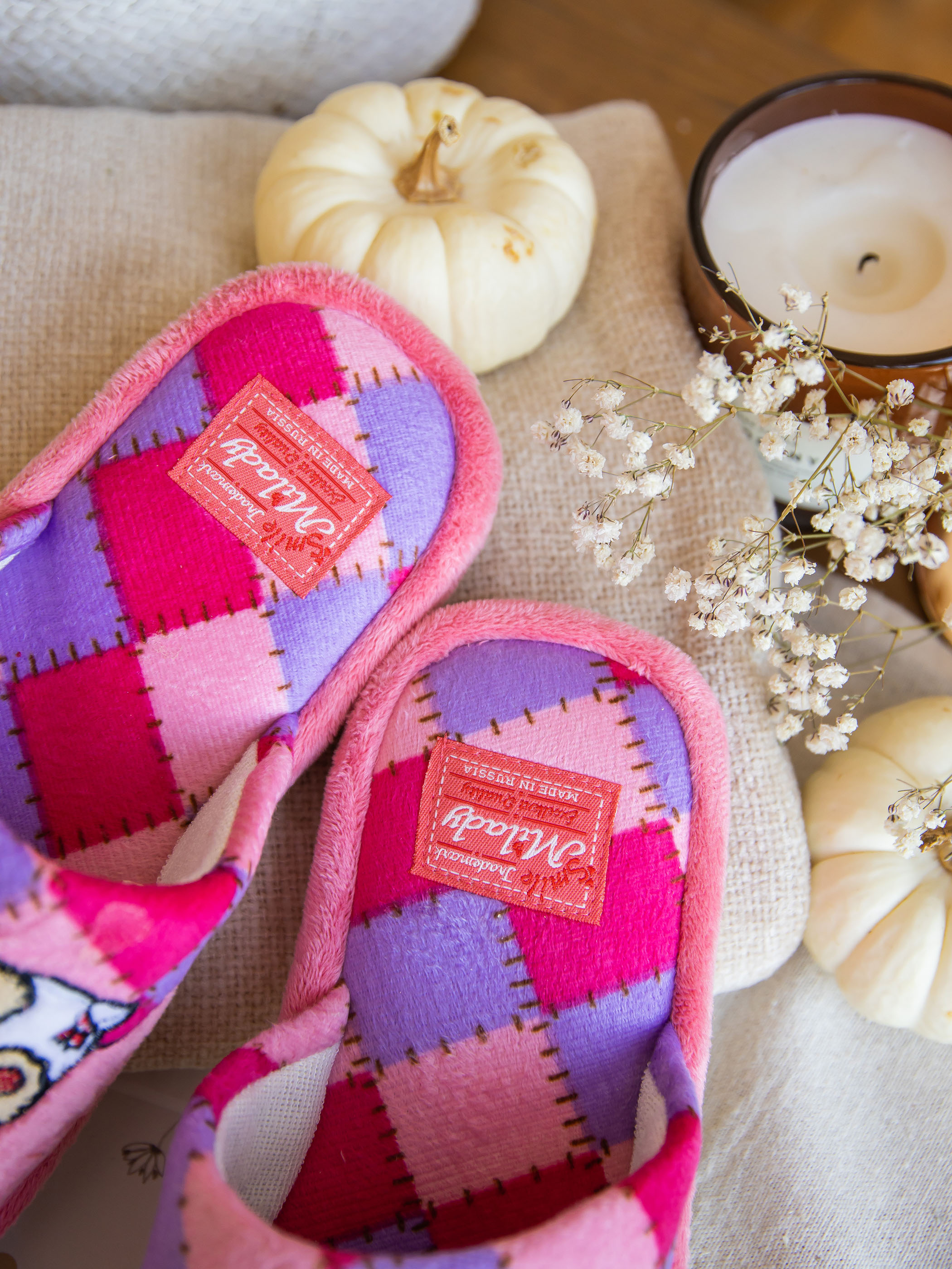 Тапочки SMILE of MILADY DW-O-8-103-07 отк. - фото 6