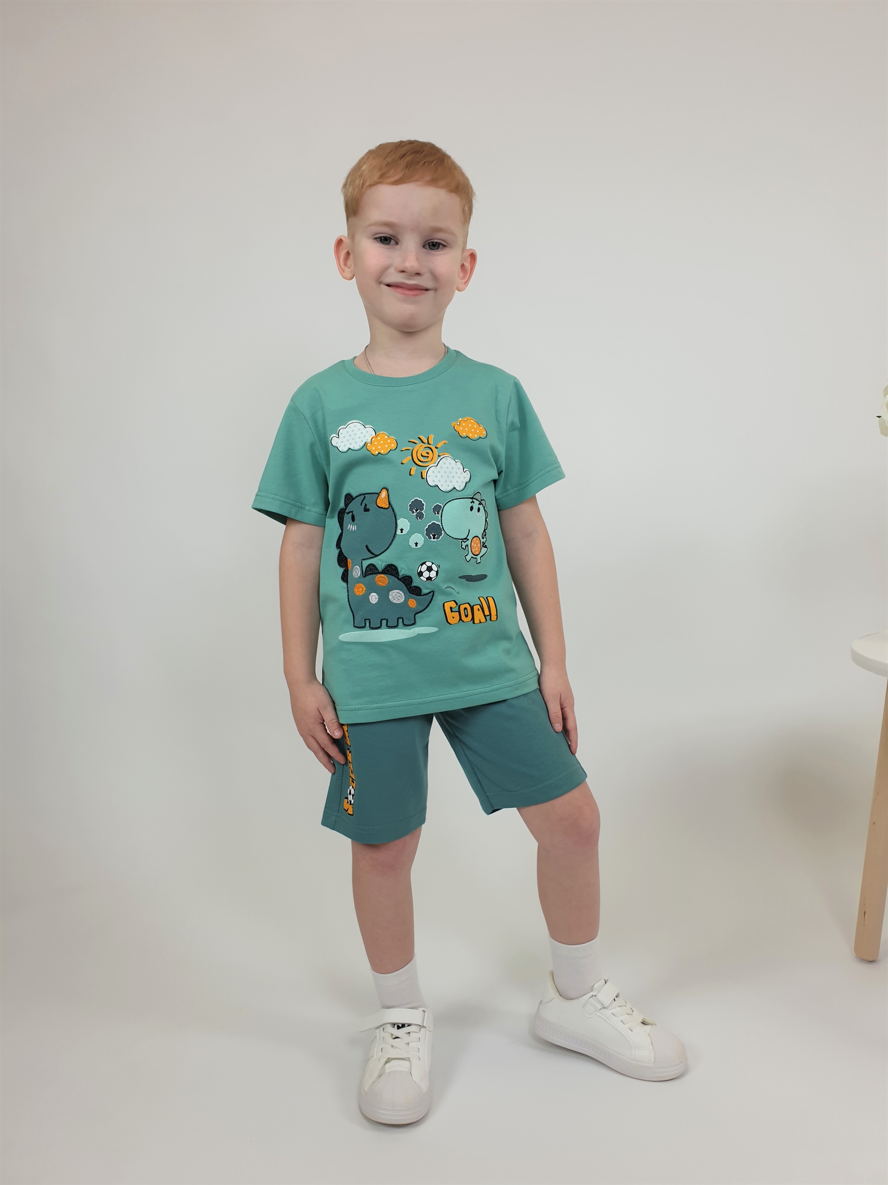 Футболка и шорты Luneva 01-137-5. - фото 1