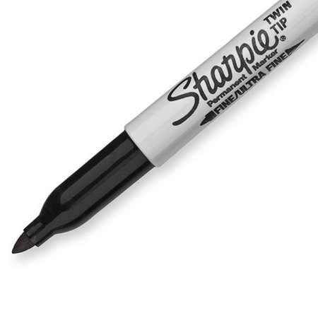 Маркер перманентный PaperMate Sharpie 2сторонний Черный 1198627 PAPER MATE