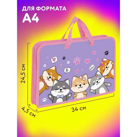 Папка для тетрадей Юнландия А4