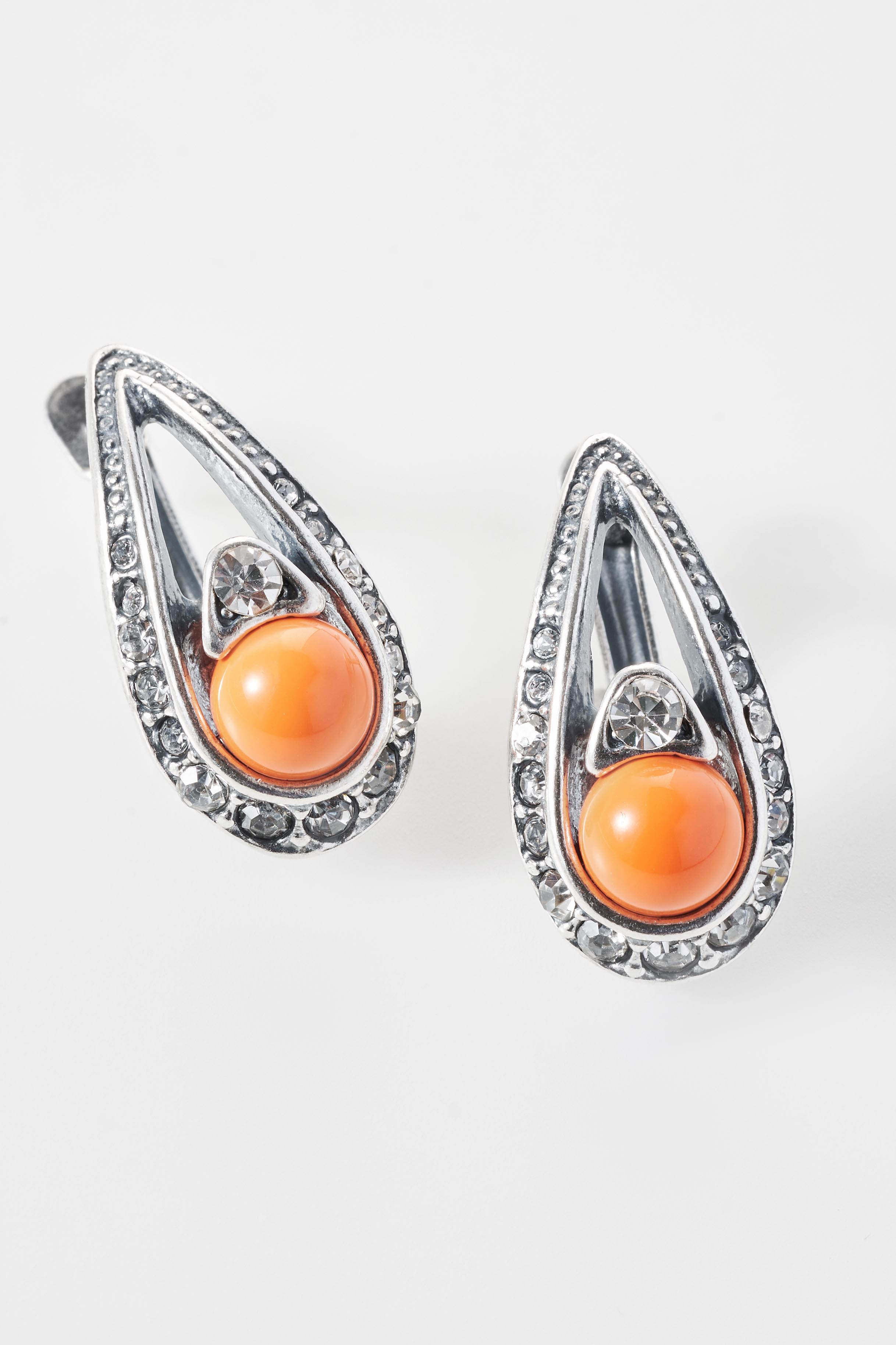 Серьги Shine and Beauty 80016-111-с-майоркаоранж - фото 4