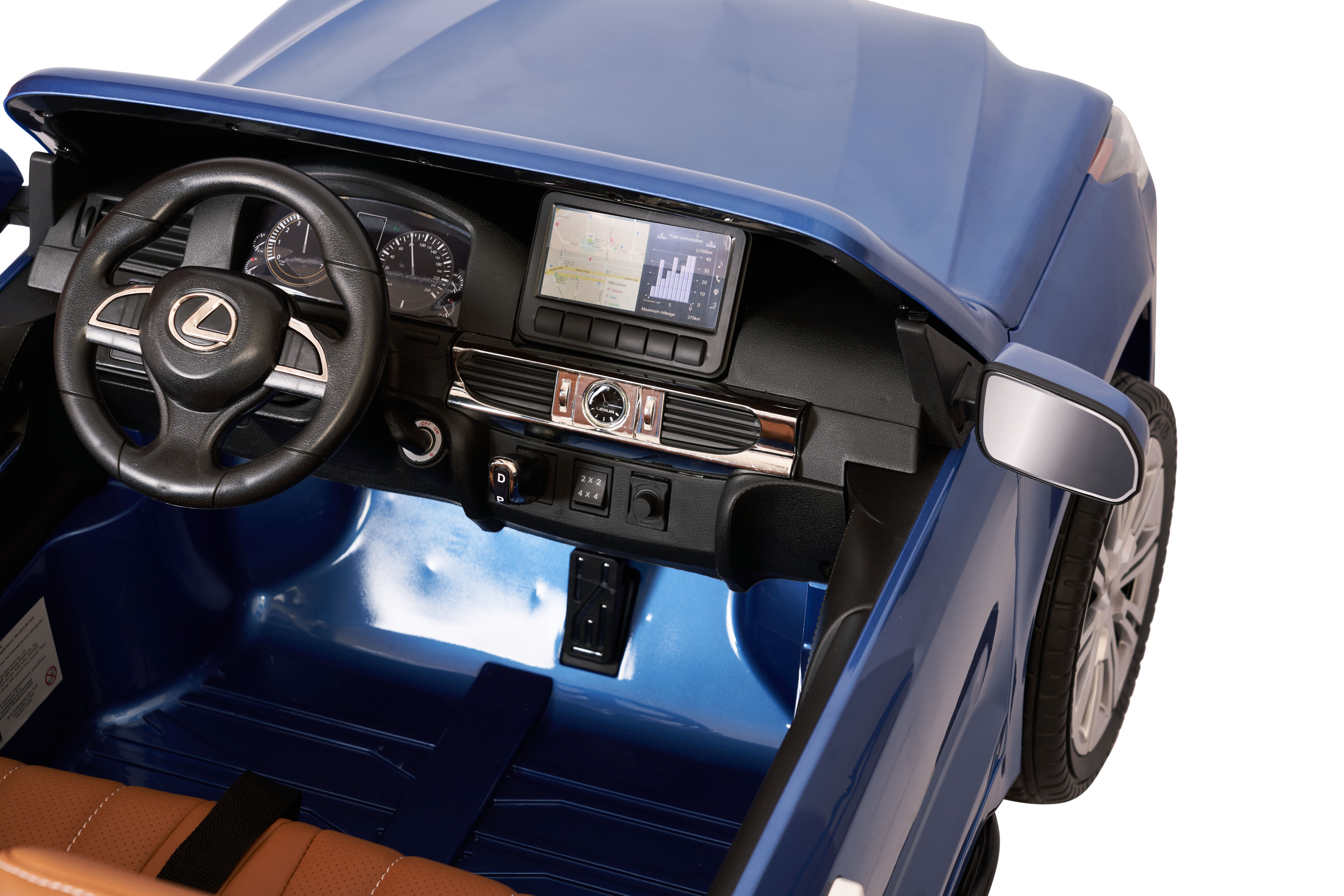 Электромобиль TOYLAND Lexus колеса EVA, 4х4, пульт ду С пультом ДУ - фото 9