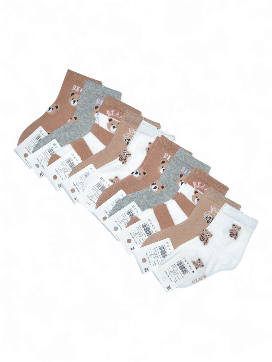 Носки 10 пар Child Socks 3013 - фото 1
