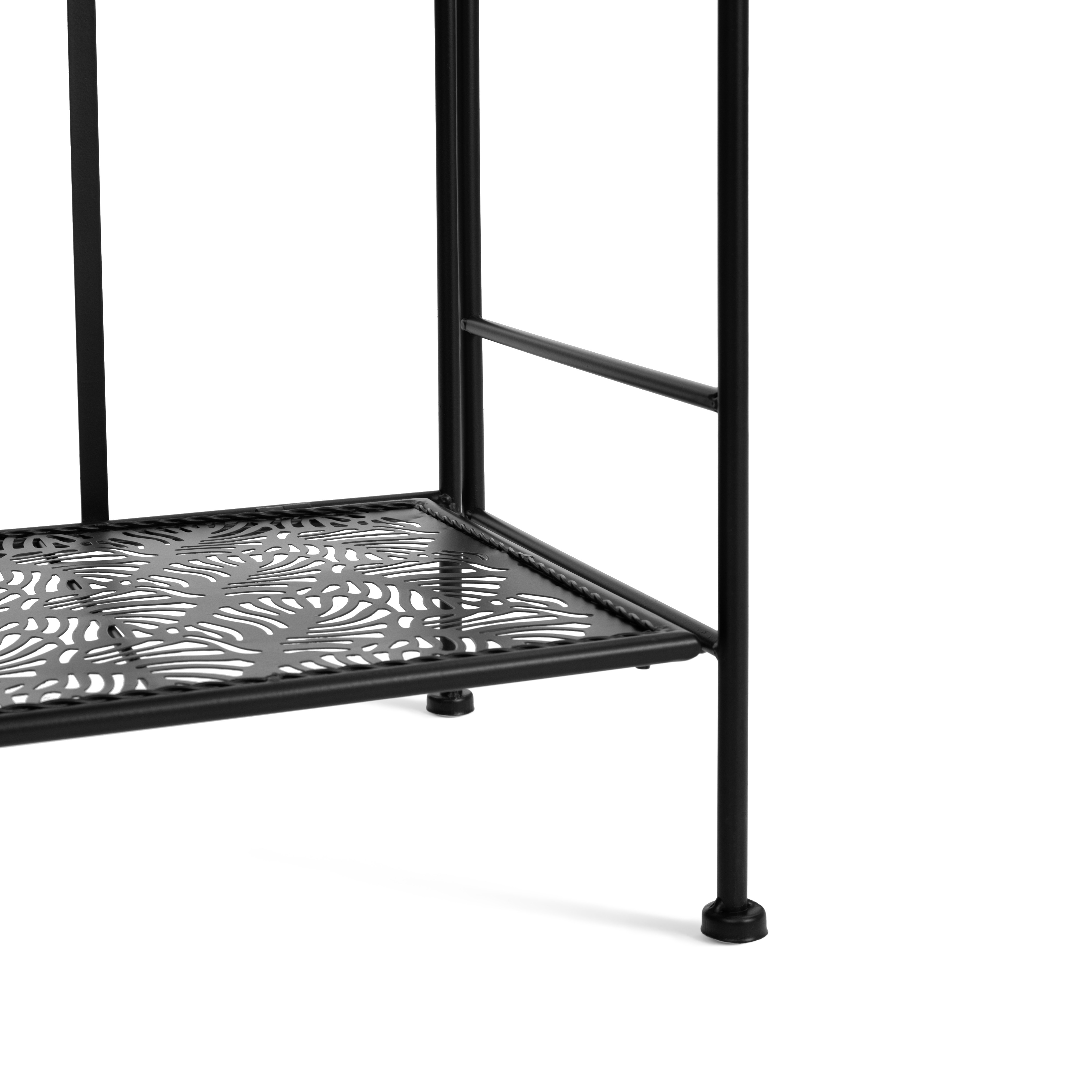 Этажерка TETCHAIR Шарлотта металл черный 62х32х117 см - фото 11