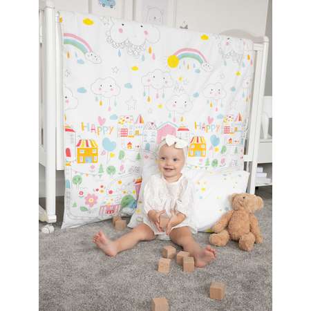 Постельное белье детское Baby Nice 120х60 см в кроватку поплин