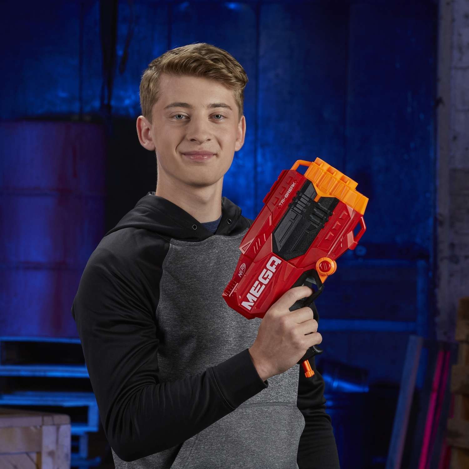 Бластер Nerf Mega Три-брейк - фото 7