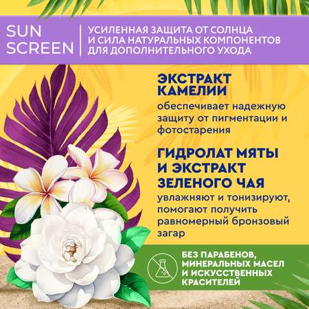 Крем солнцезащитный для лица и тела fito косметик Sun Screen 30 SPF 140мл
