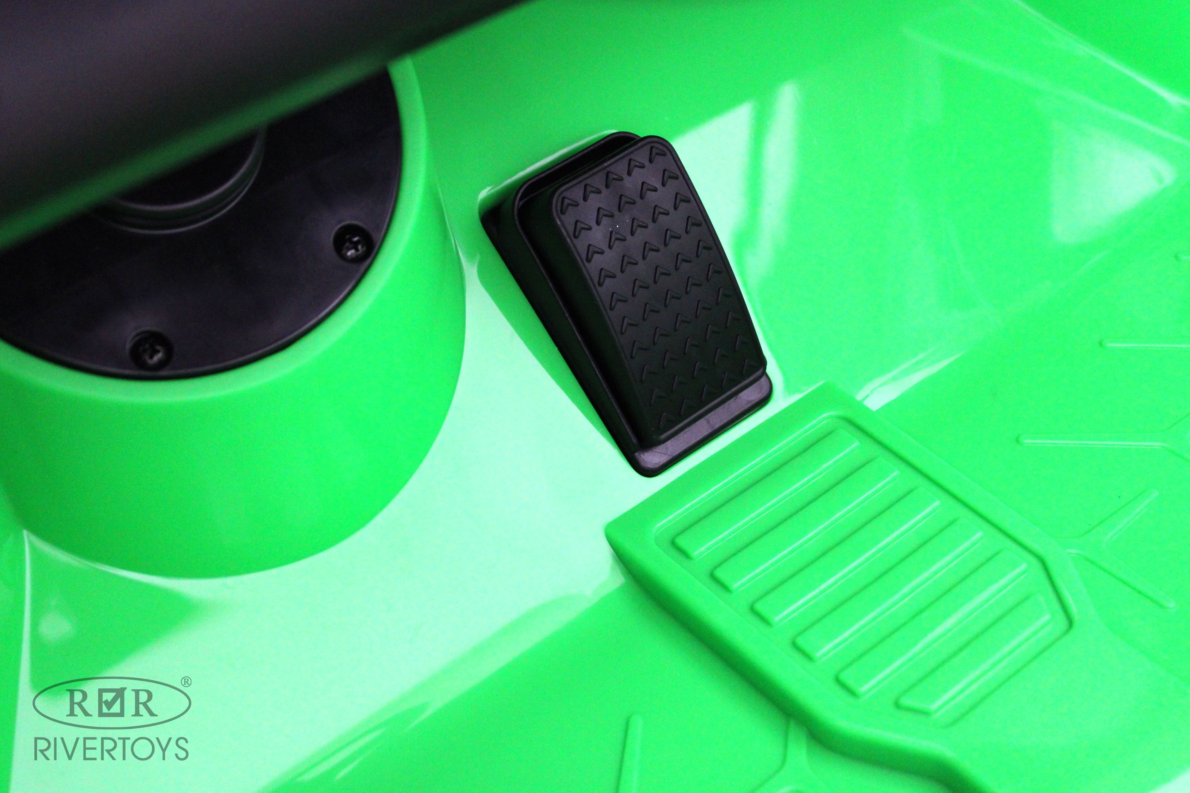 Электромобиль RIVERTOYS A111MP-GREEN С пультом ДУ - фото 28