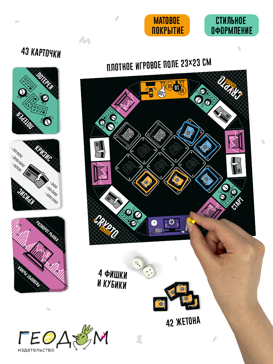 Настольная игра ГЕОДОМ - фото 4