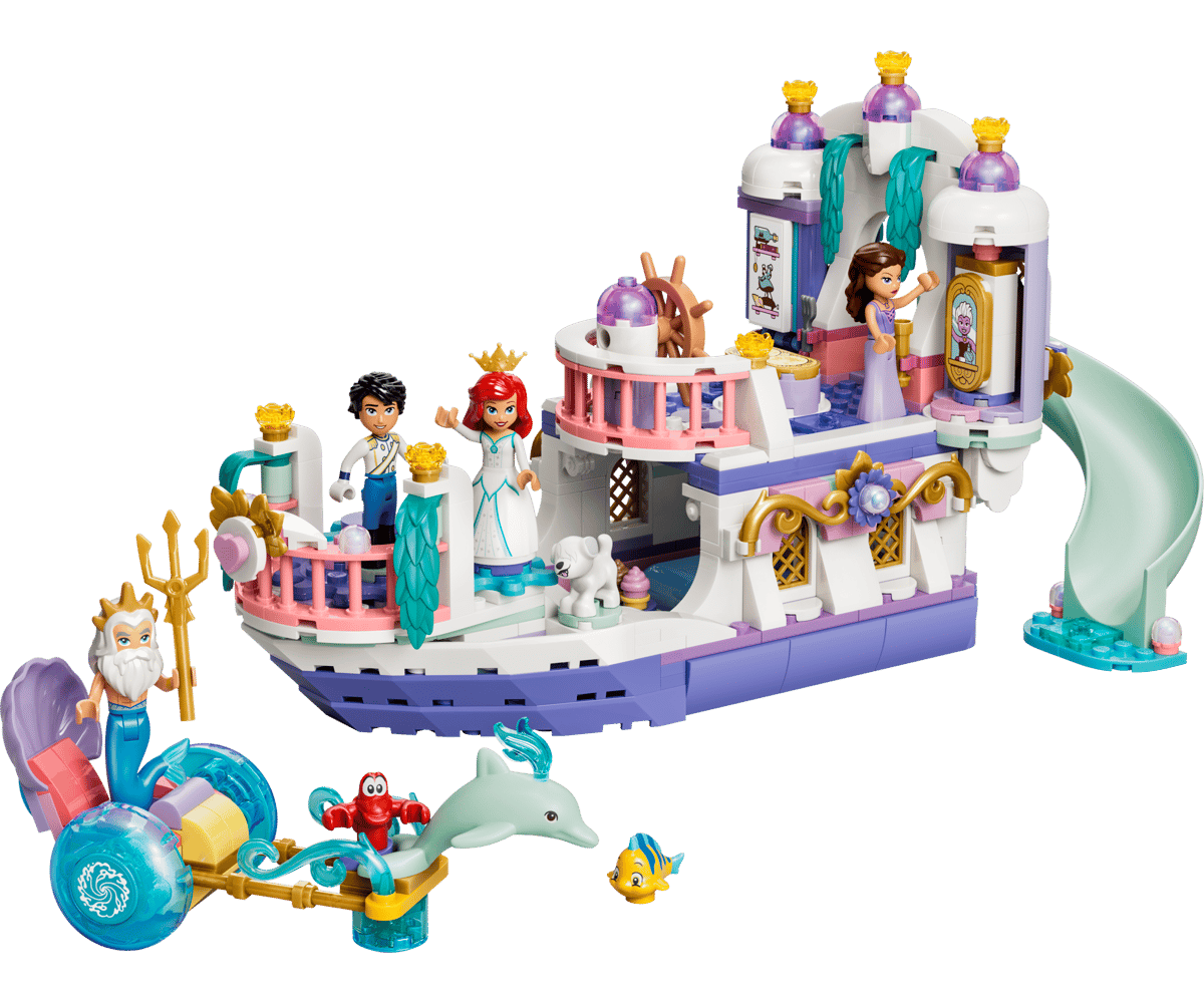 Конструктор LEGO Disney Свадебный корабль Ариэль 519 дет. - фото 2