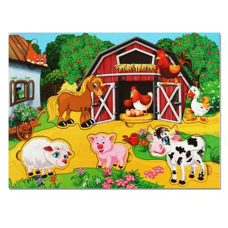 Игрушка Солнышко рамка-вкладыш