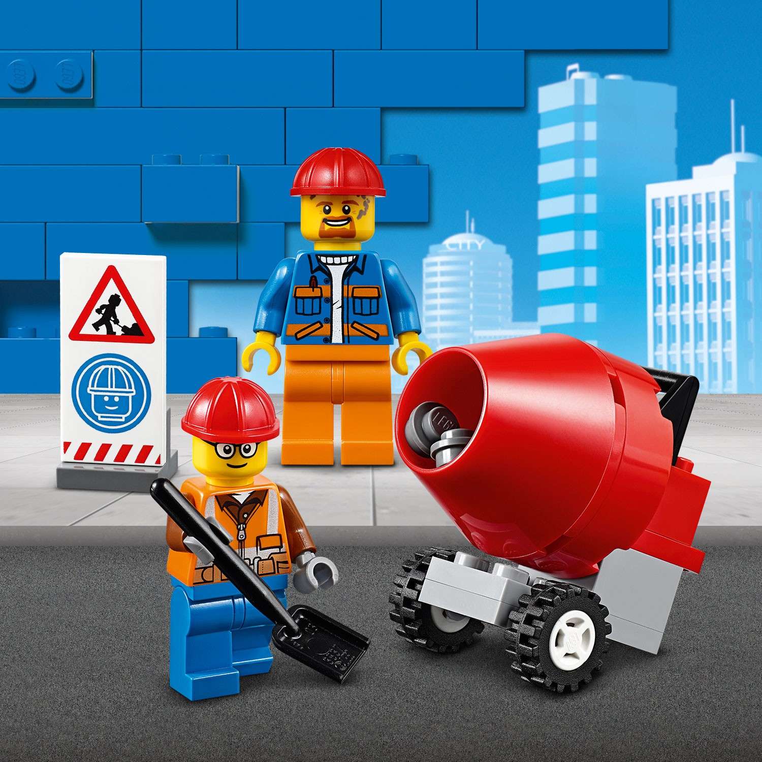 Конструктор LEGO City Great Vehicles Бульдозер блочный - фото 15
