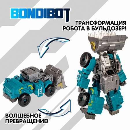 Фигурка Bondibon трансформер Робот машина 2в1