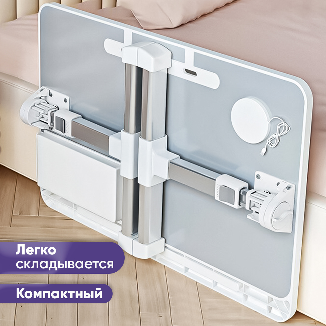 Портативный столик oqqi для ноутбука с углом наклона 63.3х39.7х40 - фото 5