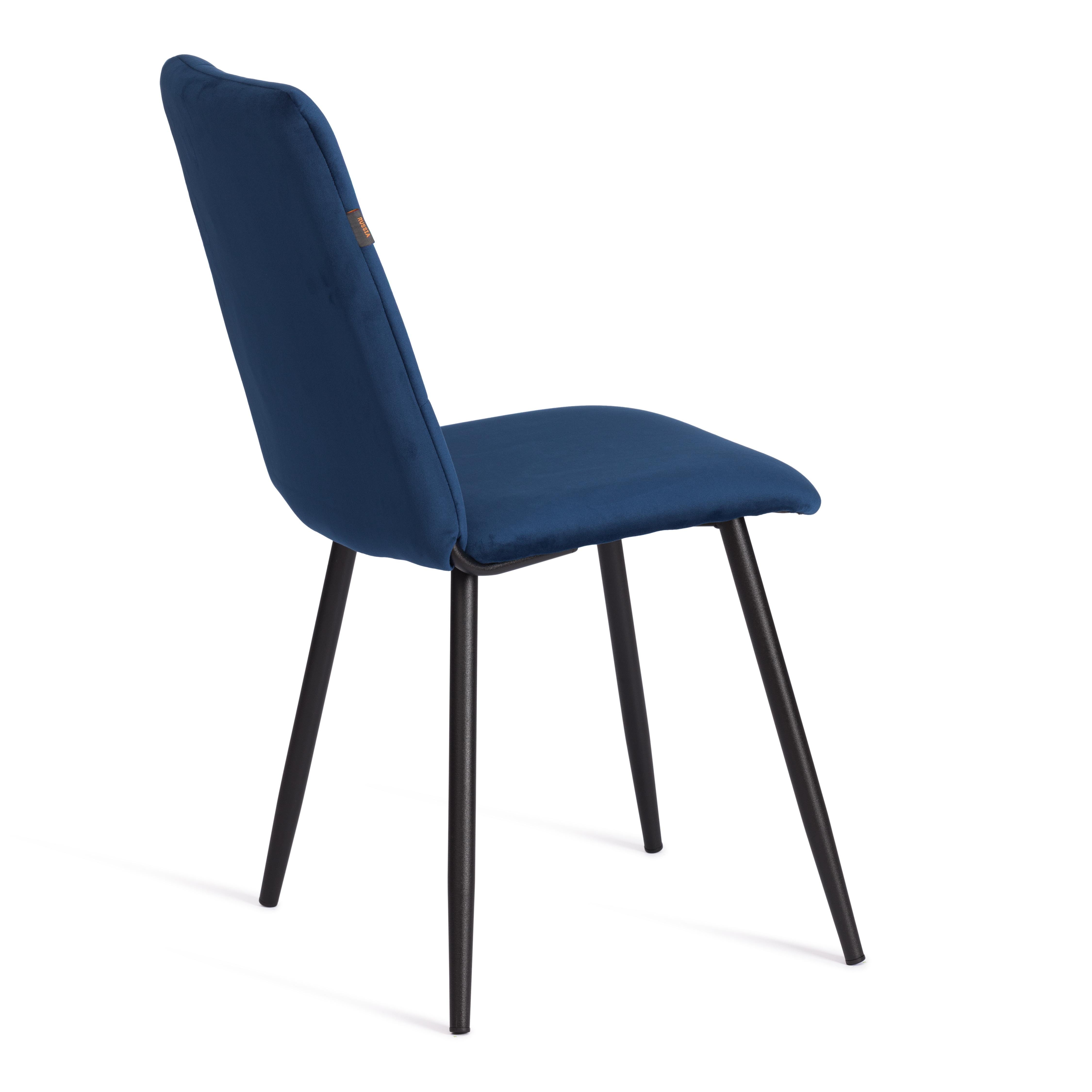 Стул TETCHAIR Asti TREND велюр синий - фото 5