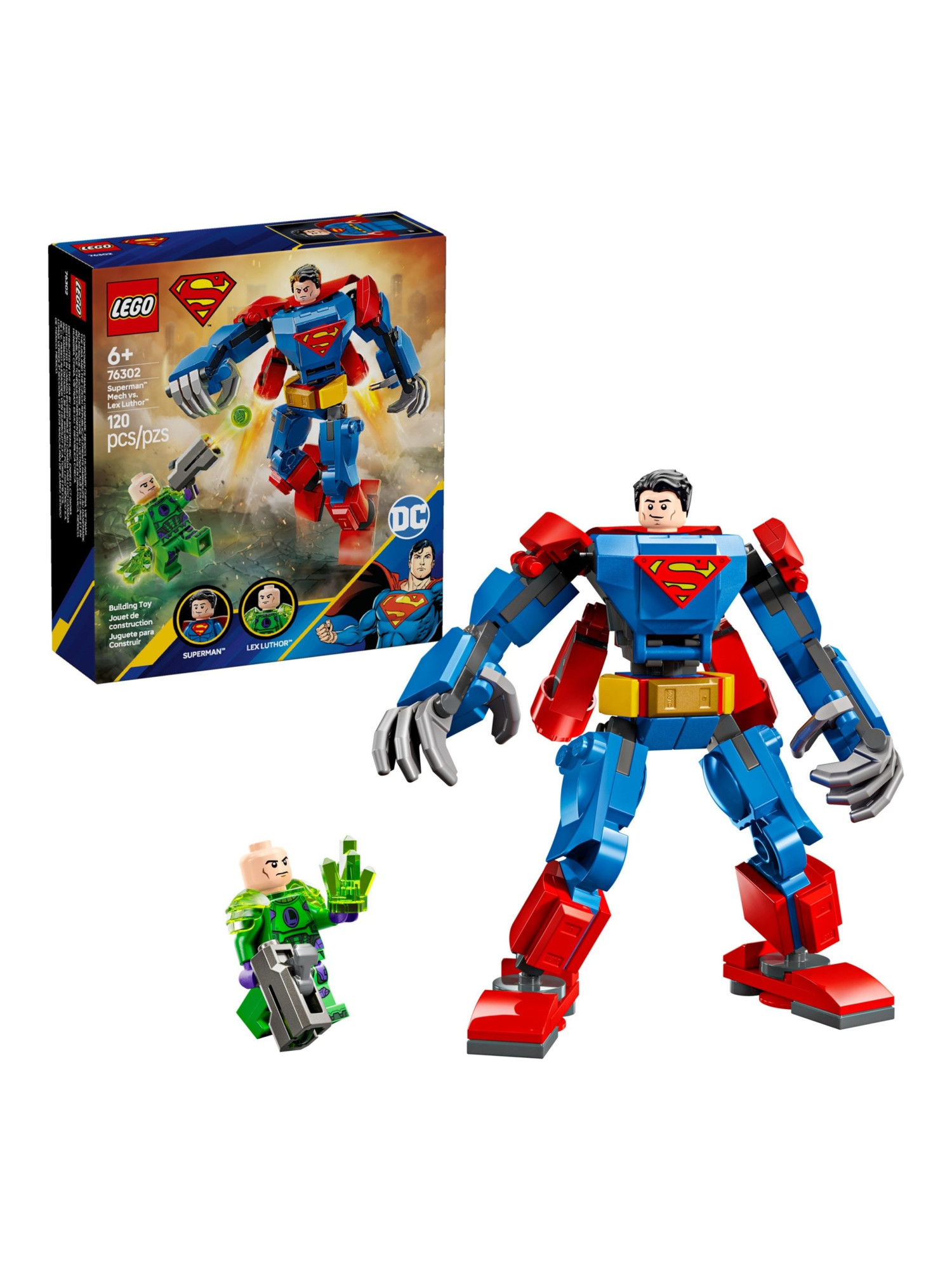 Конструктор LEGO Marvel Super Heroes Супермен 120 дет. - фото 5